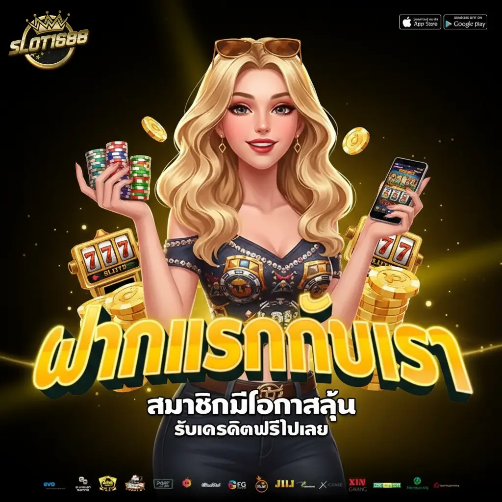 ฝากถอนสล็อต1688
